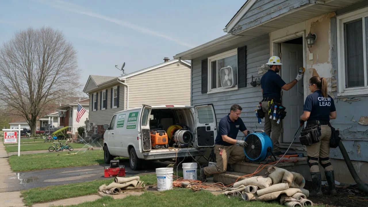 Flood Cleanup in New Liberty, IA near me