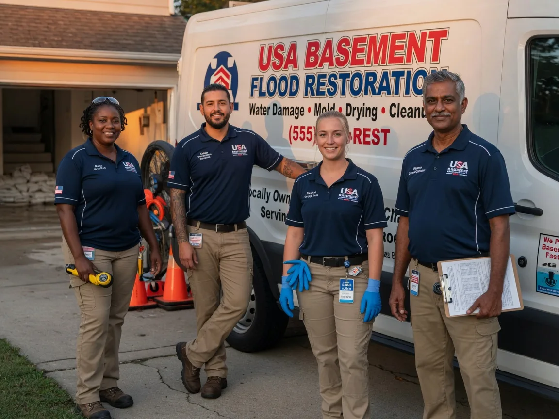 Basement Flood Cleanup company in New Liberty, IA