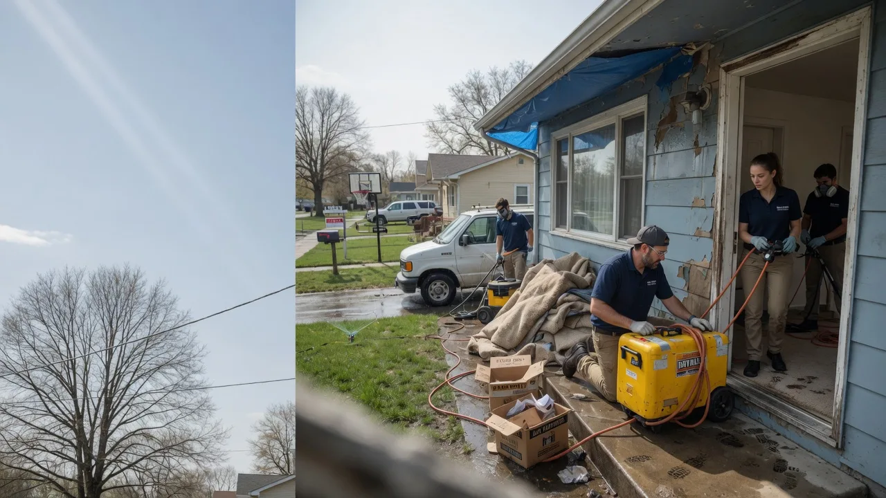 Basement Flood Cleanup in New Liberty, IA near me